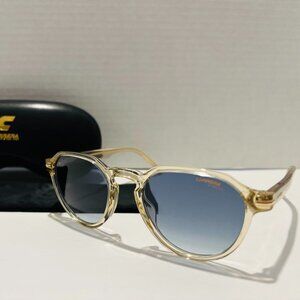 Authentic Carrera Beige Translucent Sunglasses - New with Packaging